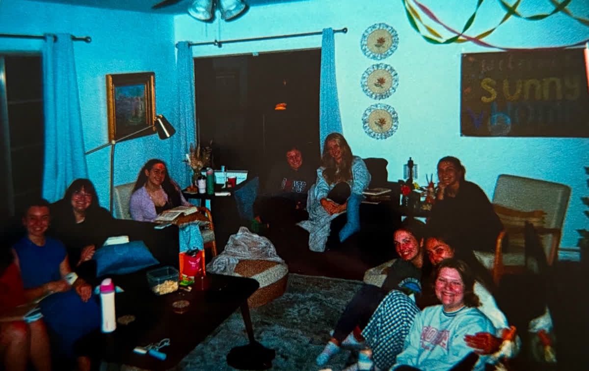 RUF students enjoying time together during Community Group