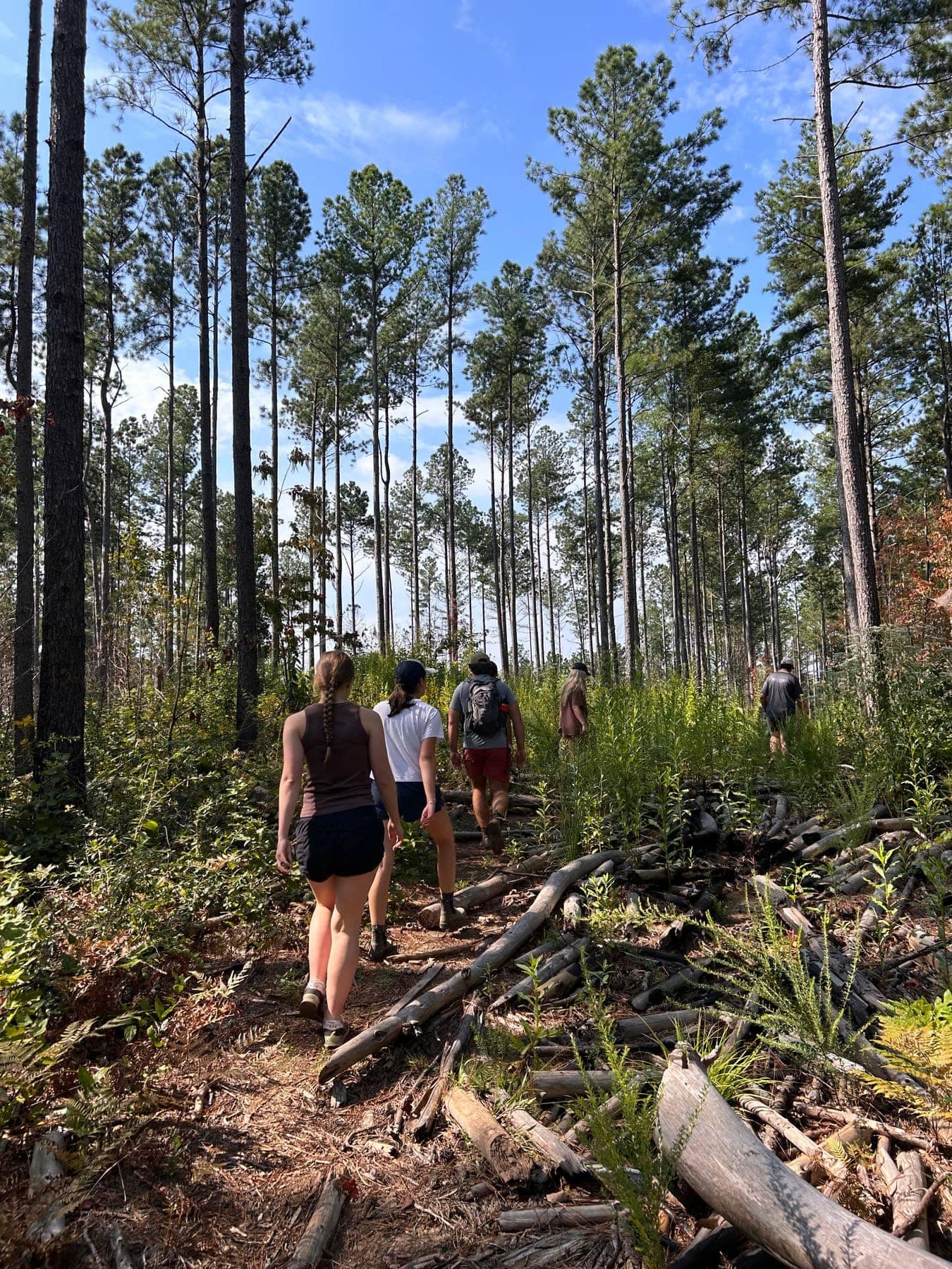 RUF at UGA students together at August Camping Trip