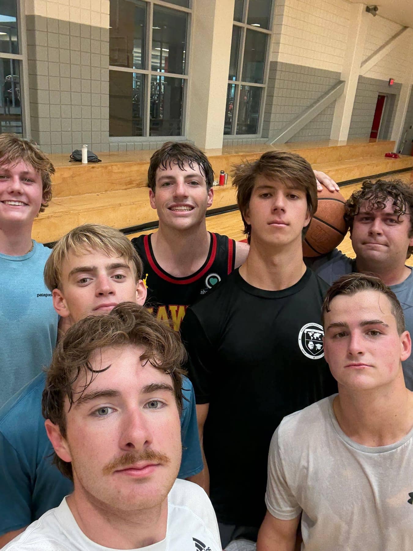 RUF at UGA students together at Basketball