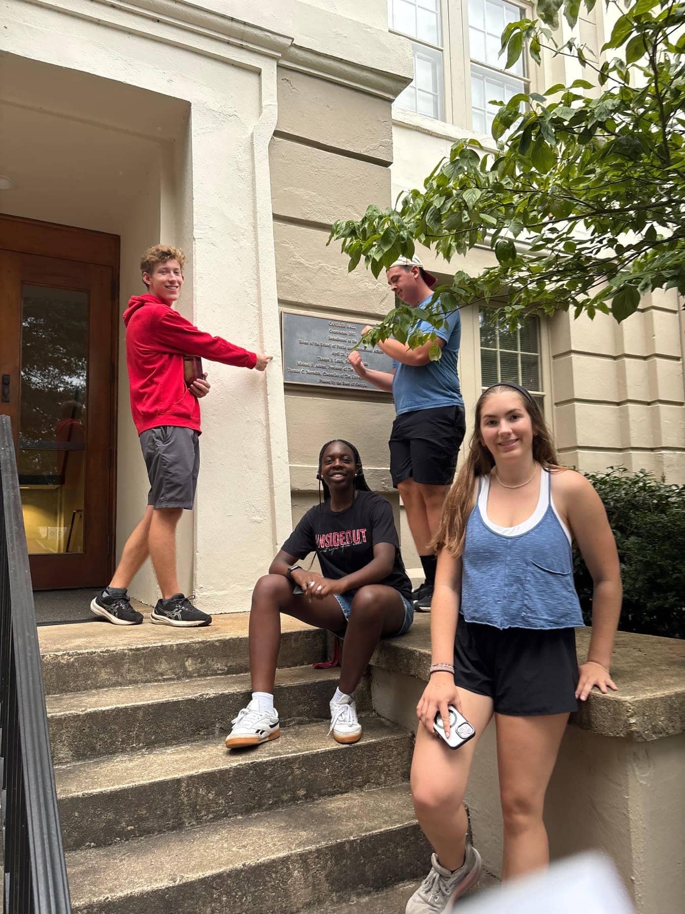 RUF at UGA students together at Fetch
