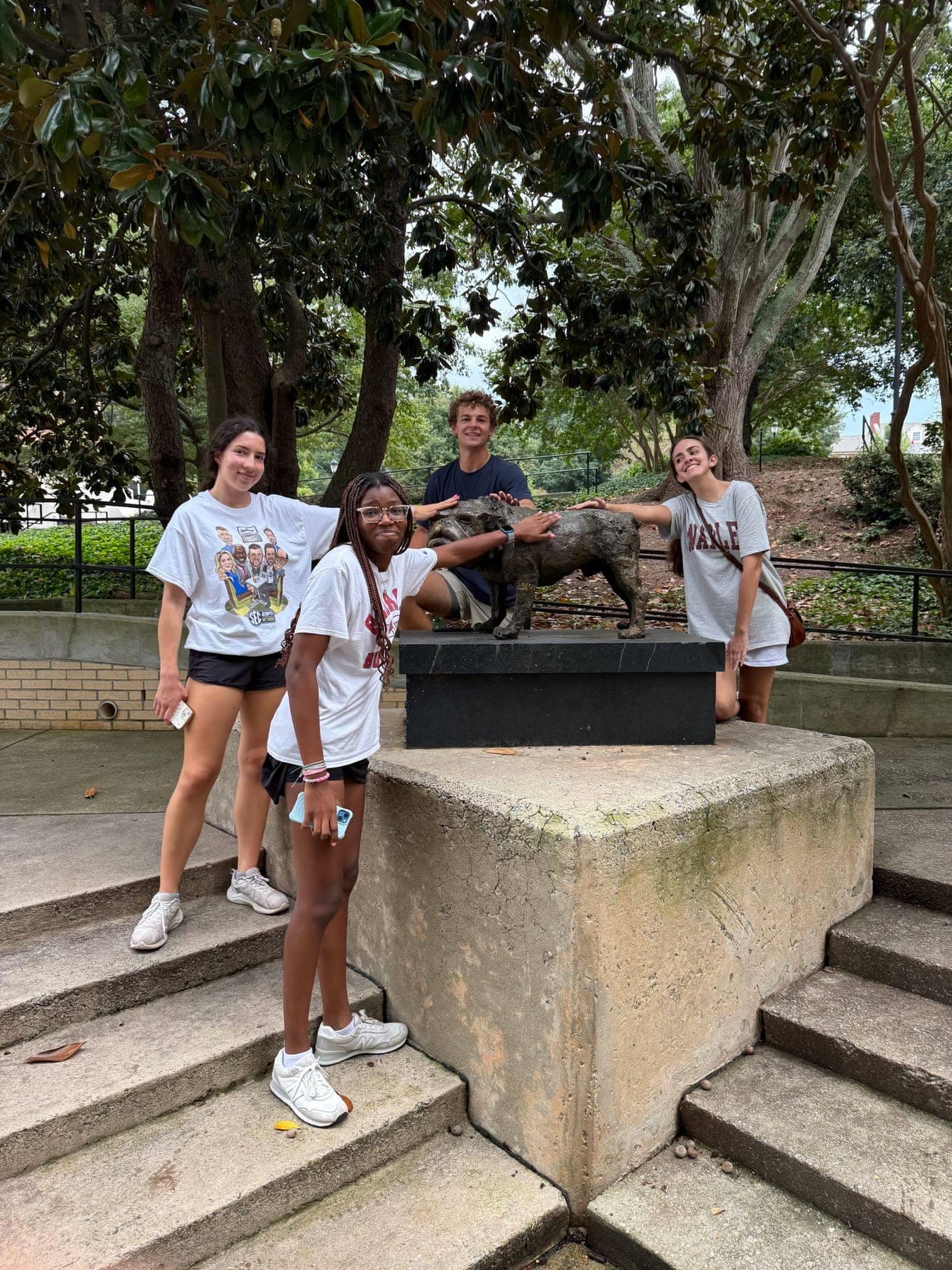 RUF at UGA students together at Fetch