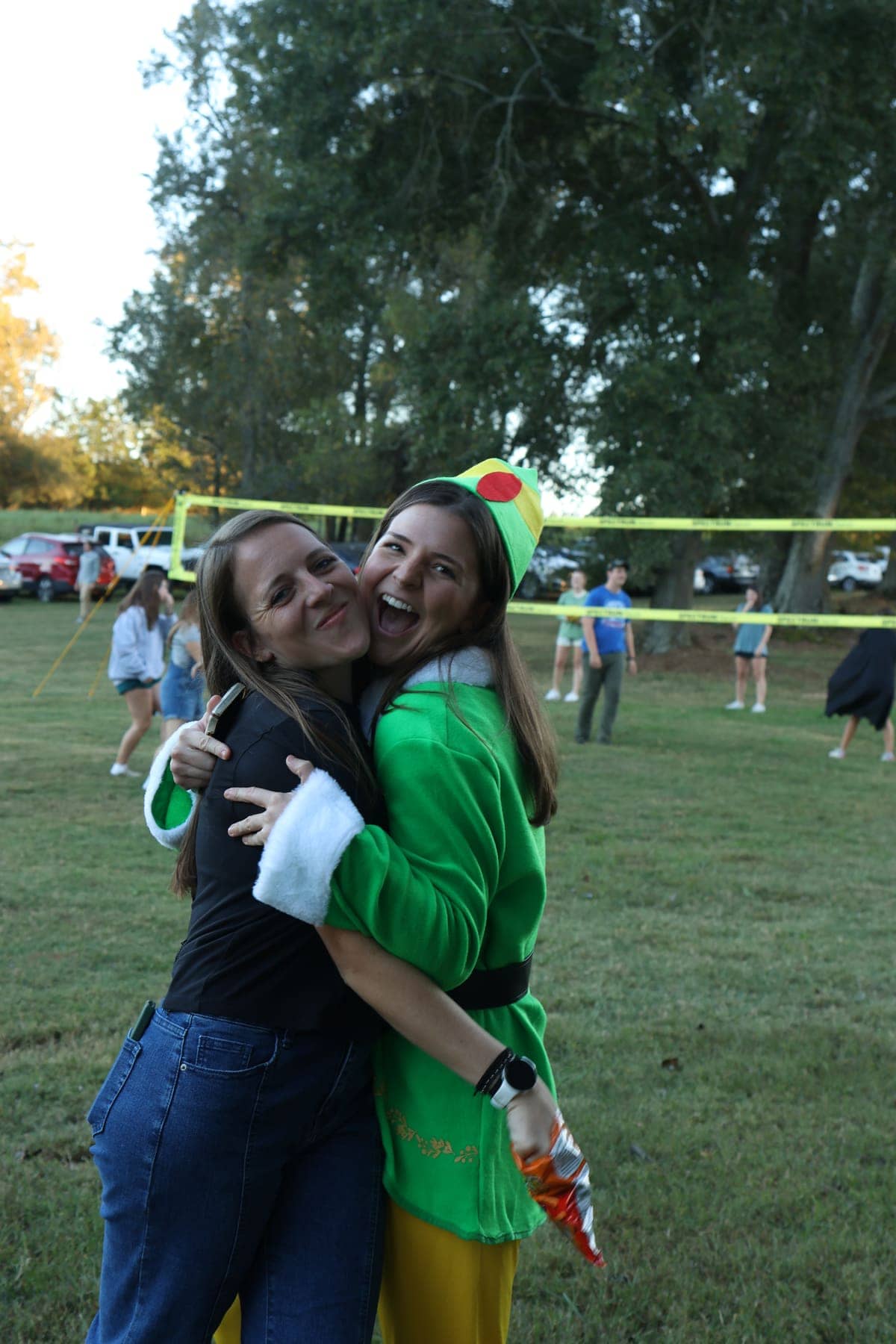 RUF at UGA students together at Ministry Team Cookout