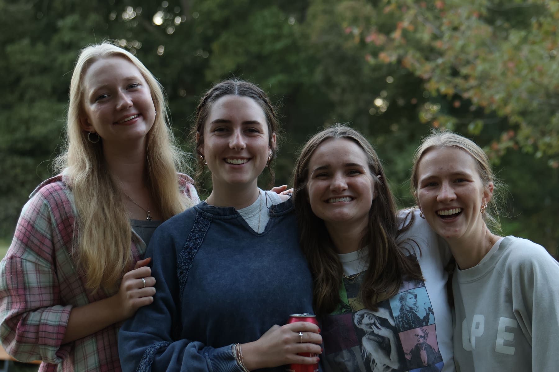 RUF at UGA students together at Ministry Team Cookout
