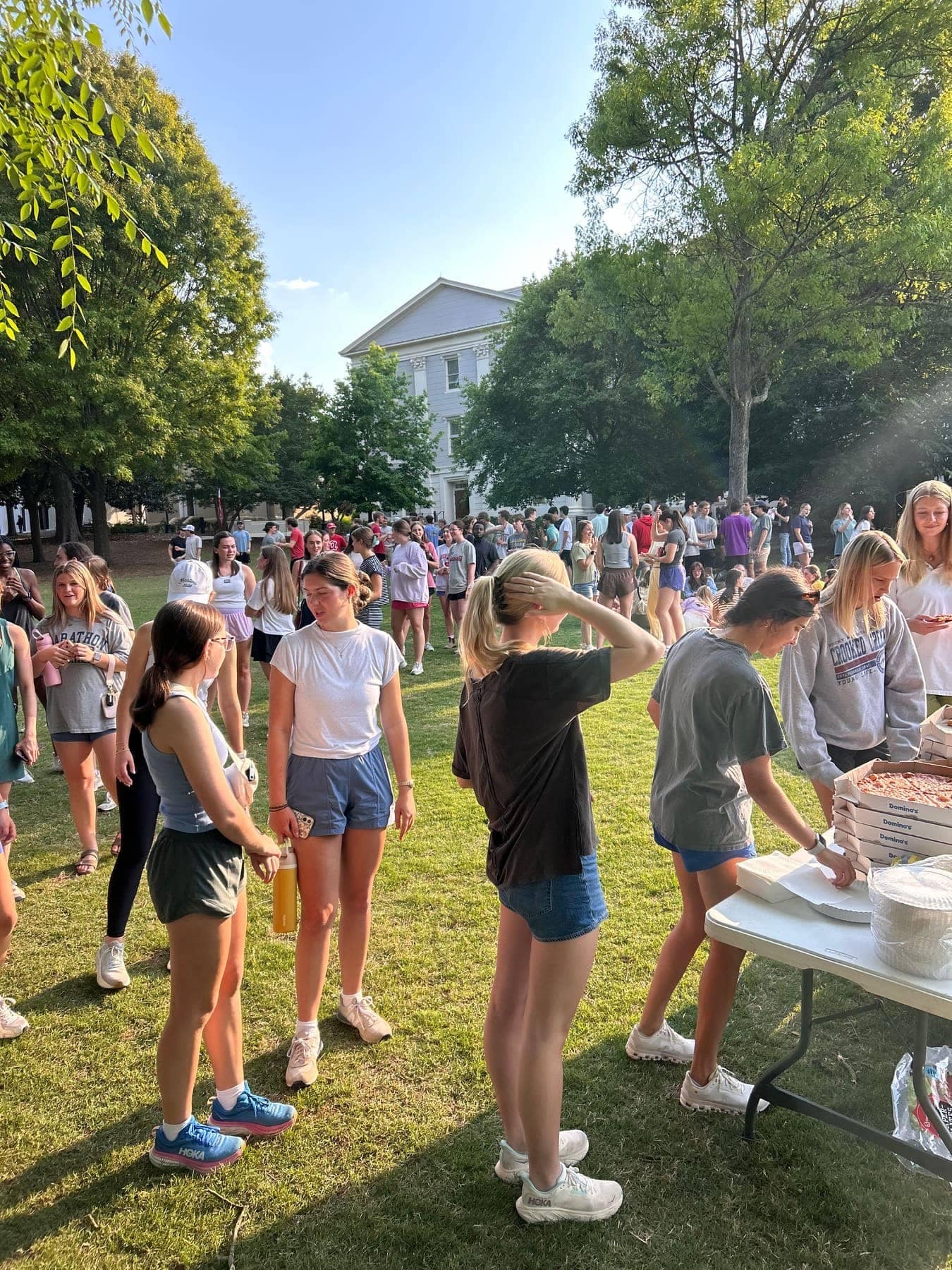 RUF at UGA students together at Ministry Team Kickoff