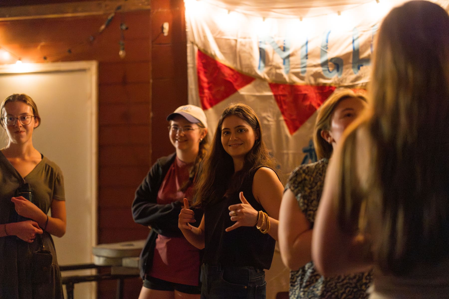 RUF at UGA students together at Night at the Pit
