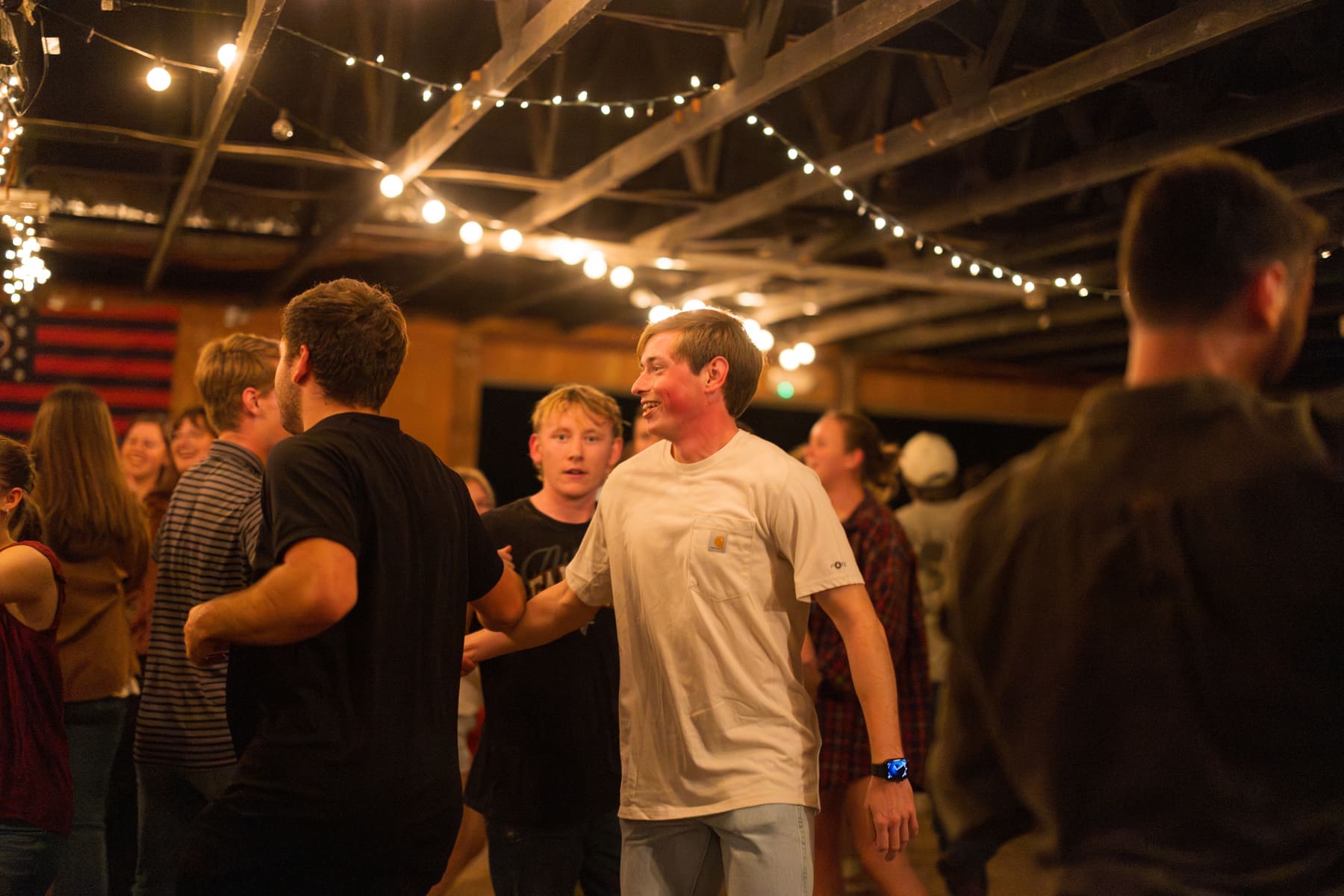 RUF at UGA students together at Night at the Pit