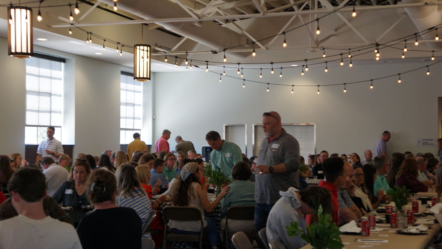 RUF at UGA students together at Parents Lunch