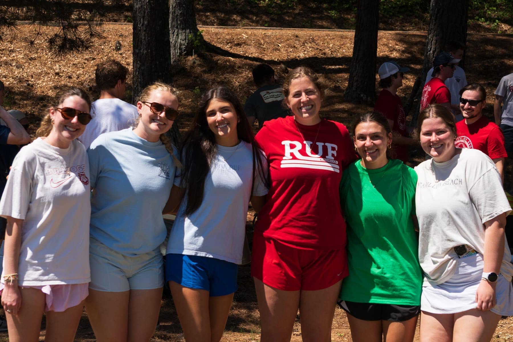 RUF at UGA students together at RUF Olympics