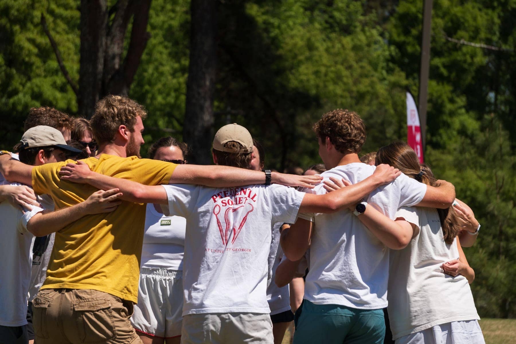 RUF at UGA students together at RUF Olympics