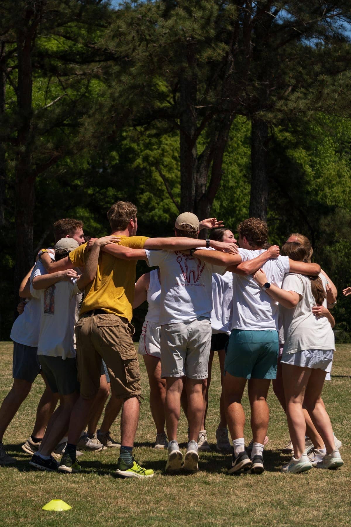 RUF at UGA students together at RUF Olympics