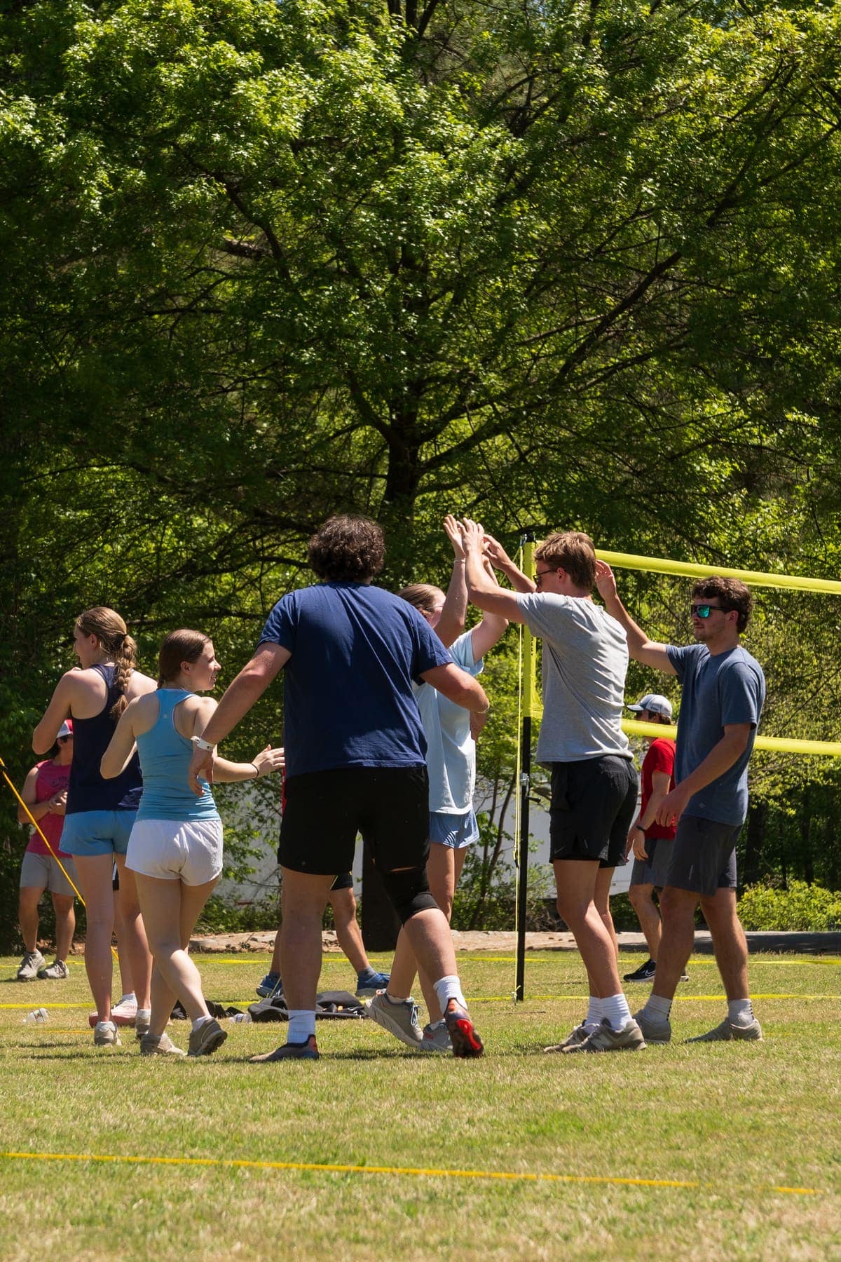 RUF at UGA students together at RUF Olympics