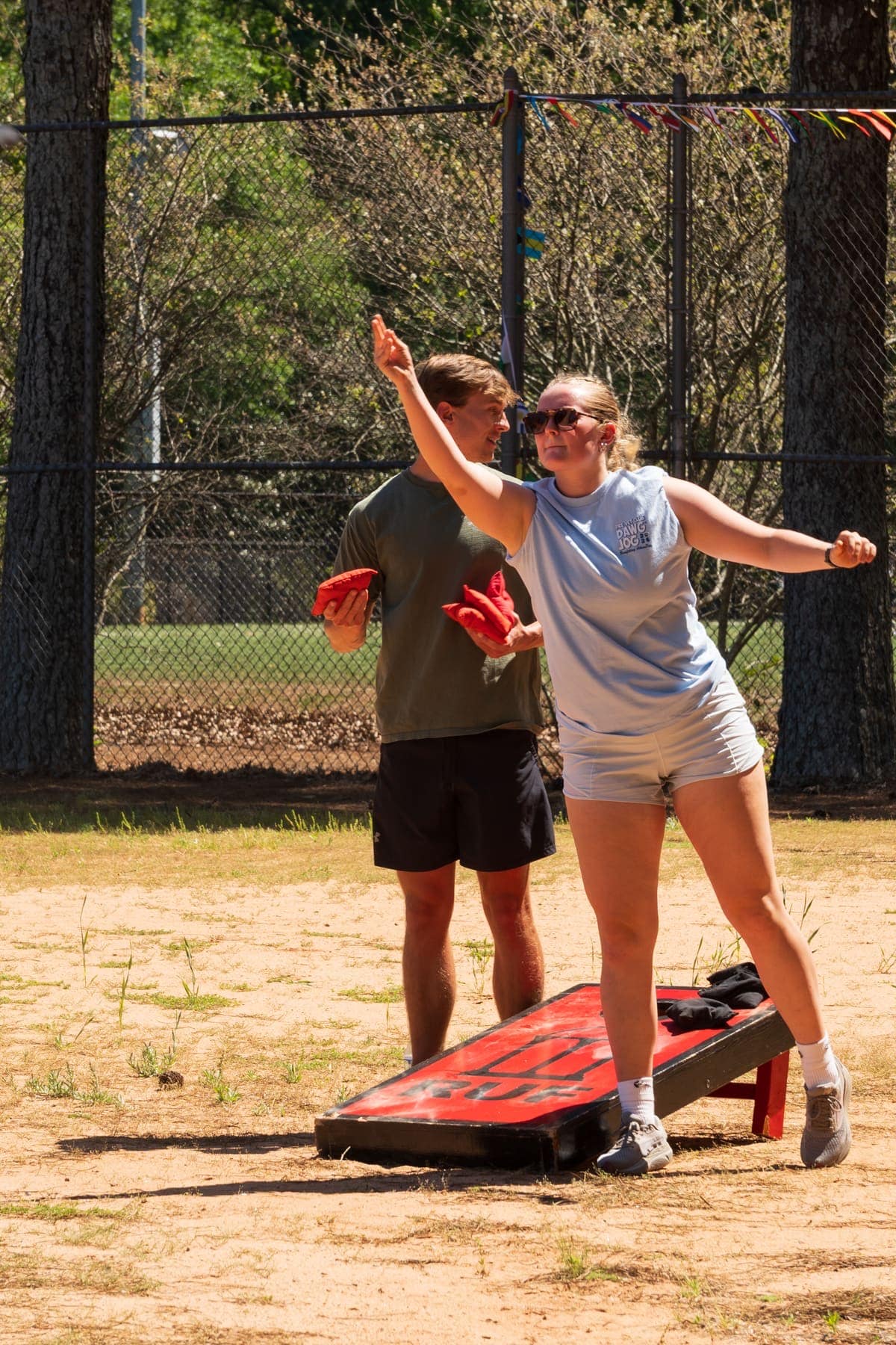 RUF at UGA students together at RUF Olympics