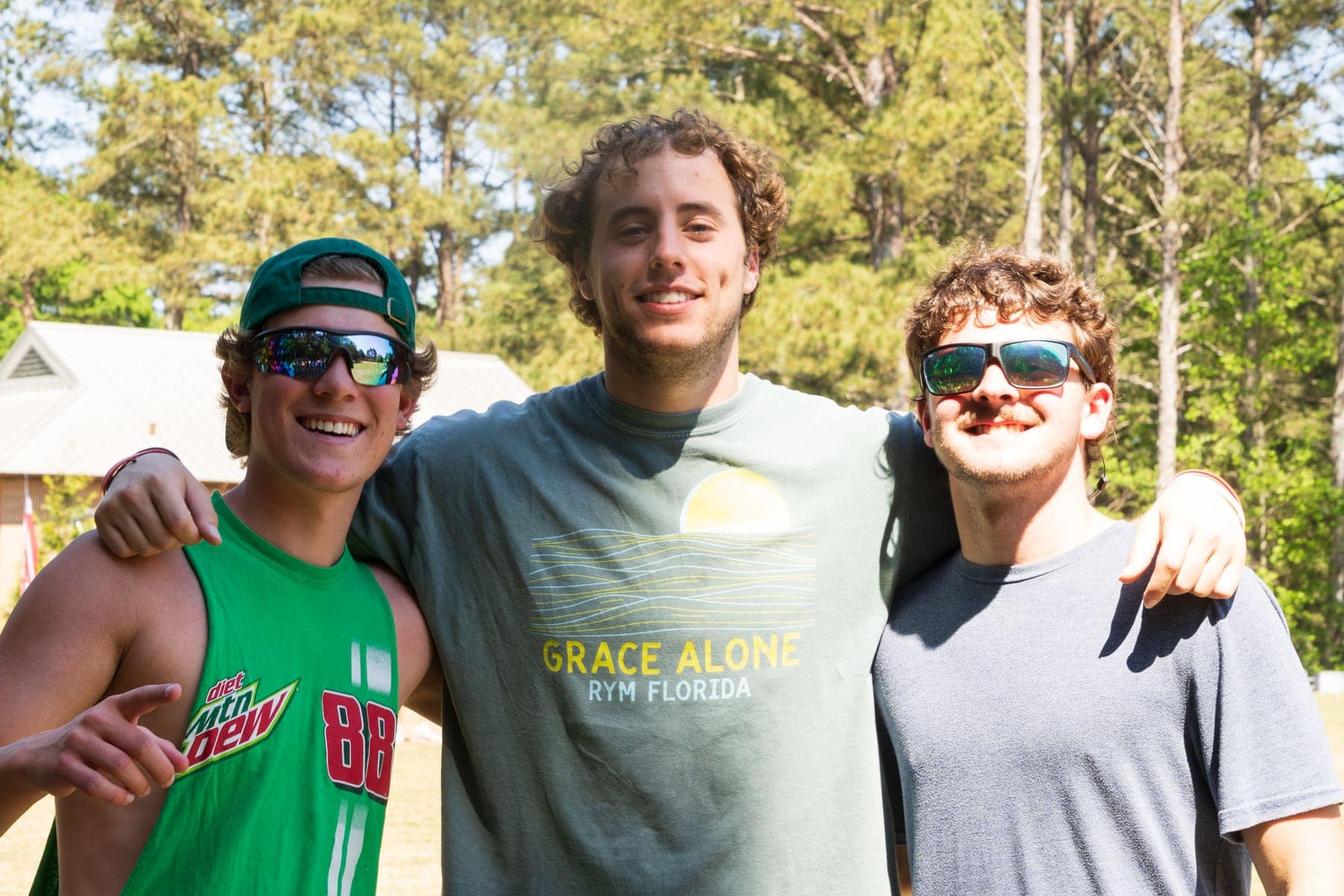 RUF at UGA students together at RUF Olympics