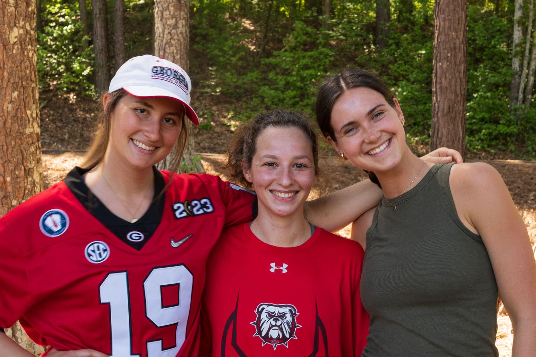 RUF at UGA students together at RUF Olympics