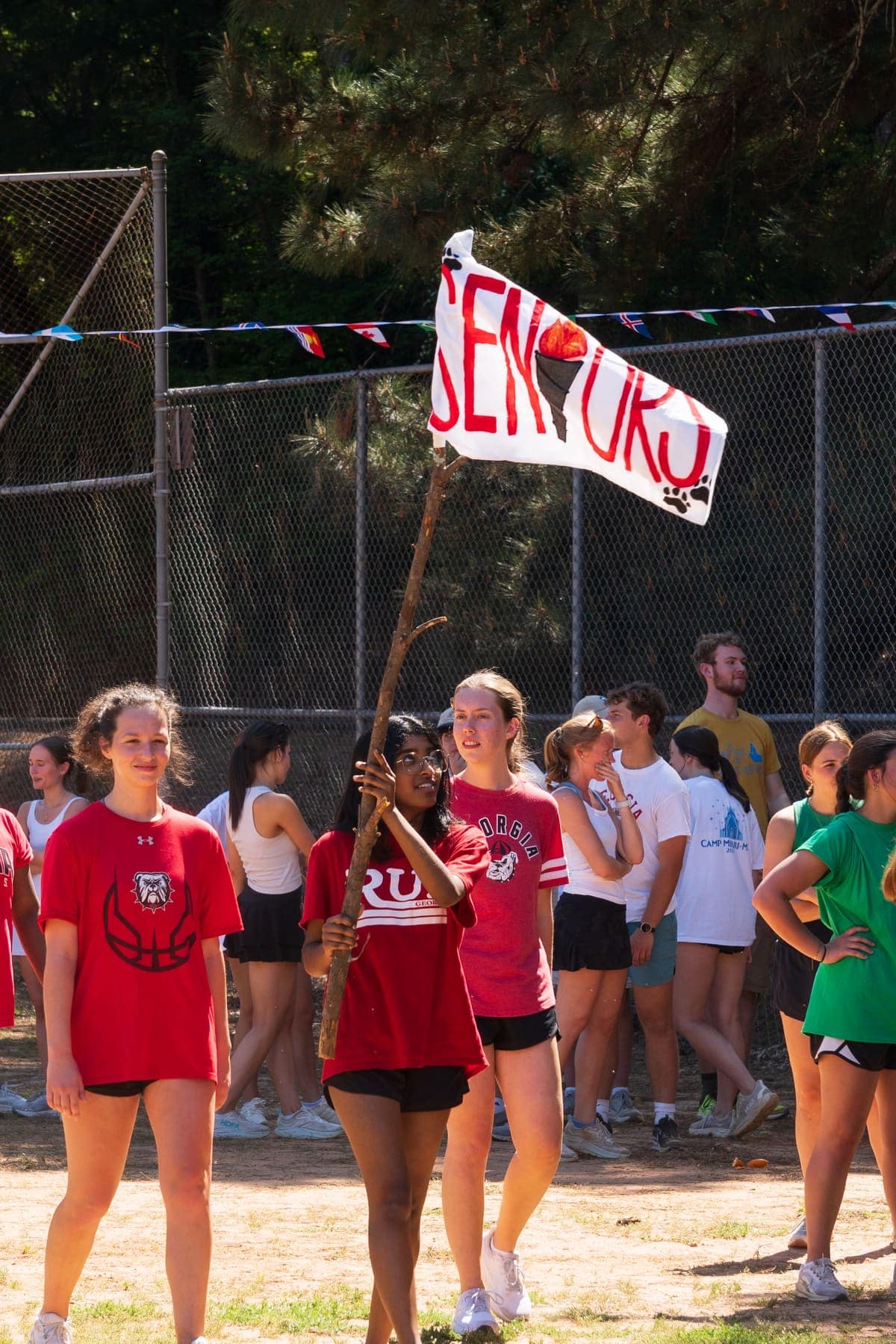 RUF at UGA students together at RUF Olympics