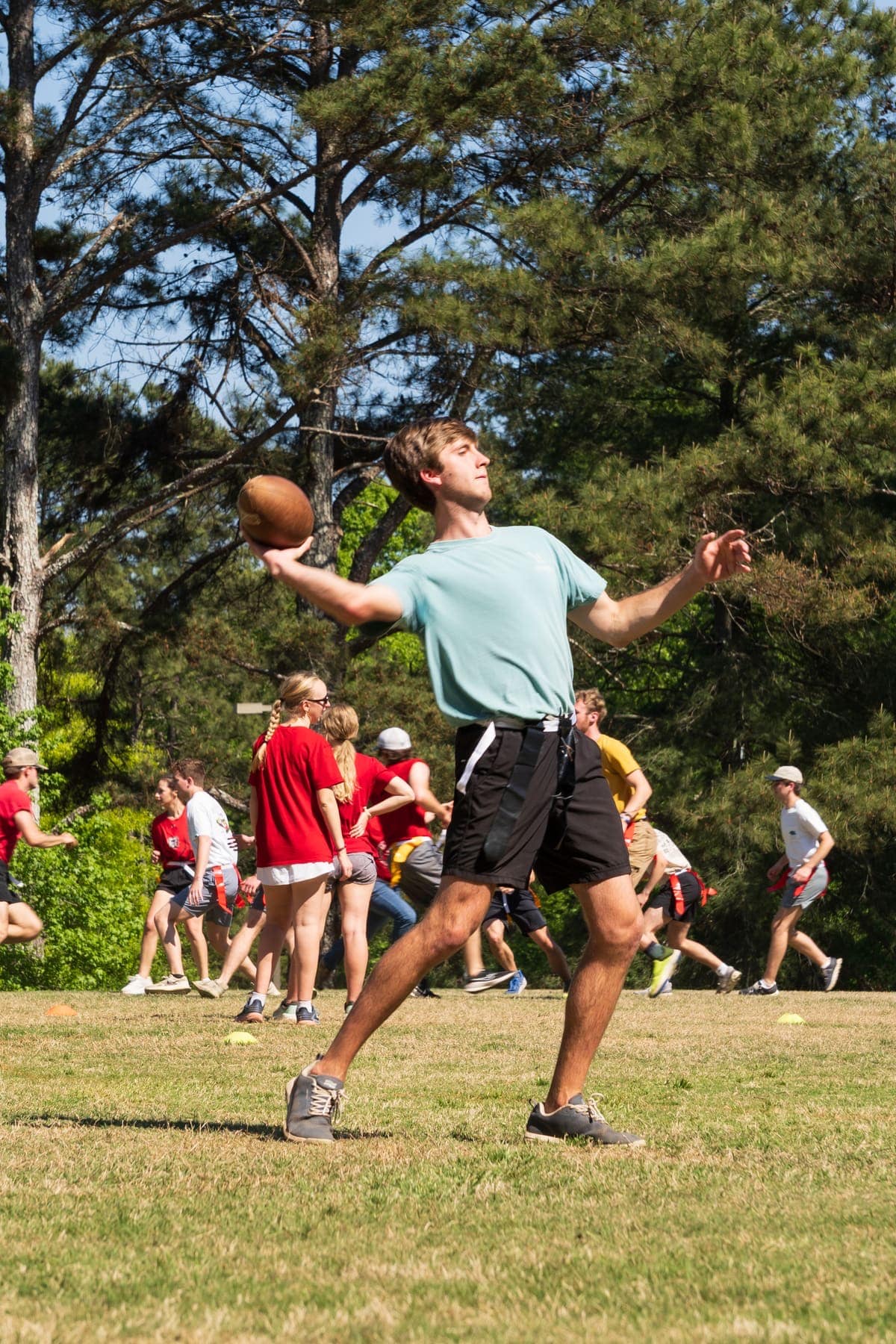 RUF at UGA students together at RUF Olympics