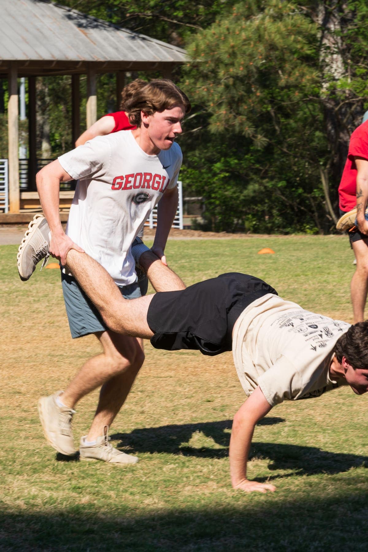 RUF at UGA students together at RUF Olympics