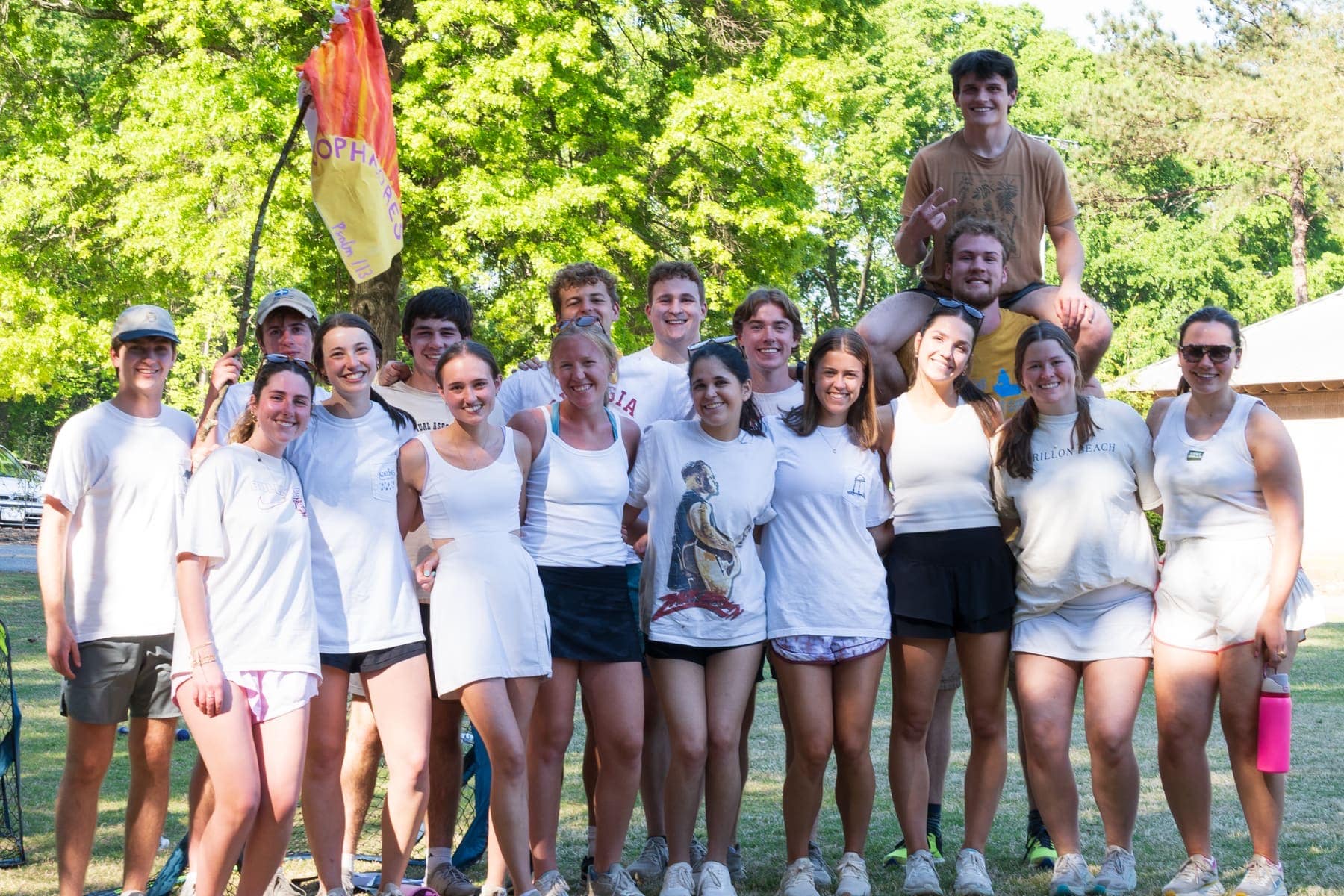 RUF at UGA students together at RUF Olympics