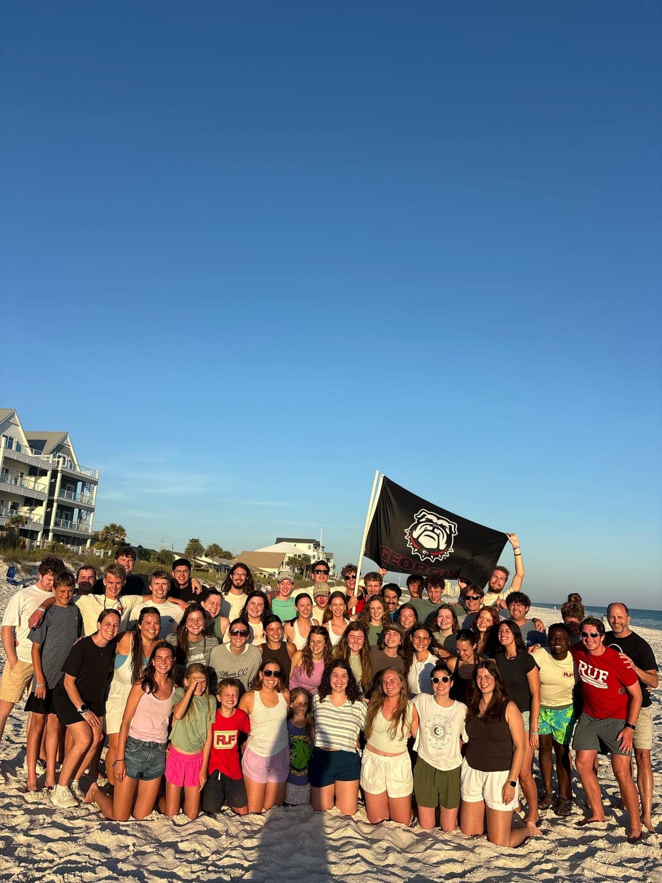 RUF at UGA students together at Summer Conference