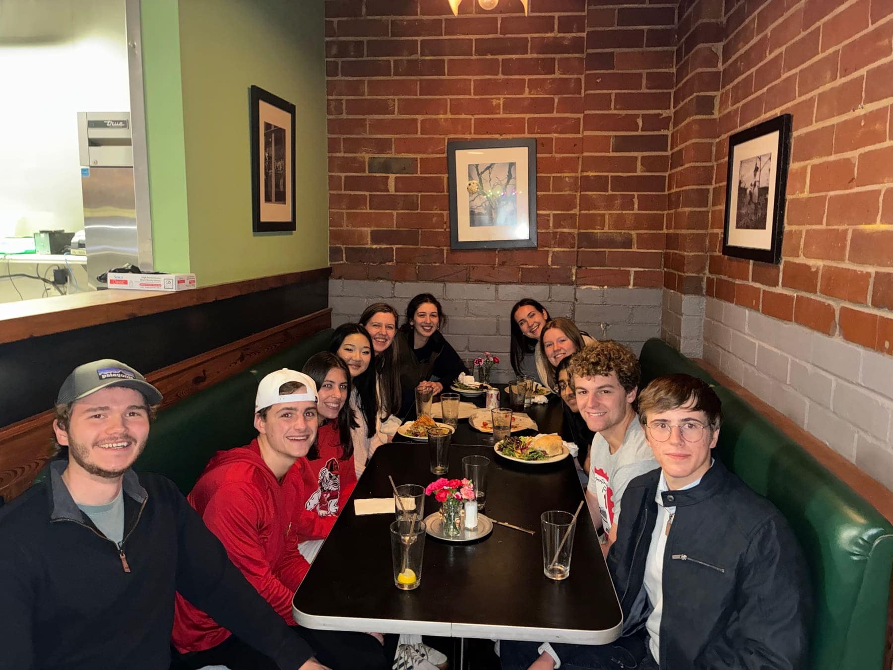 RUF at UGA students together at Taste of Athens