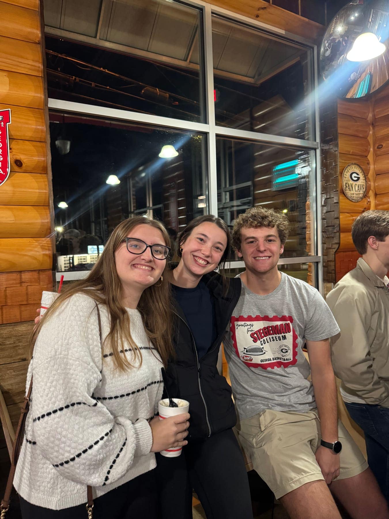 RUF at UGA students together at Taste of Athens