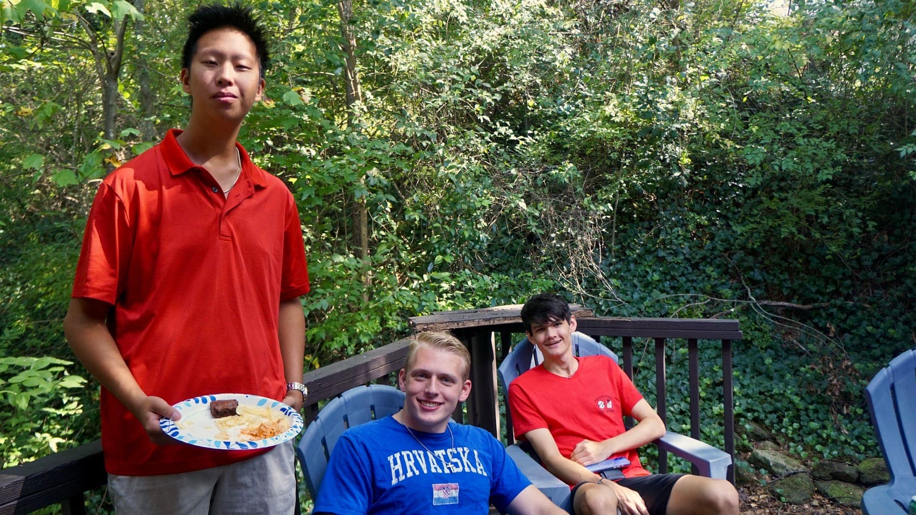 RUF at UGA students together at Watch Parties