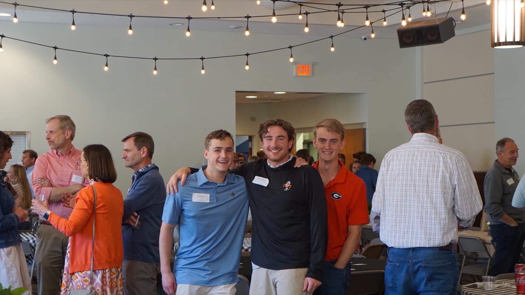 Students and supporters gathered together at RUF Parents Lunch